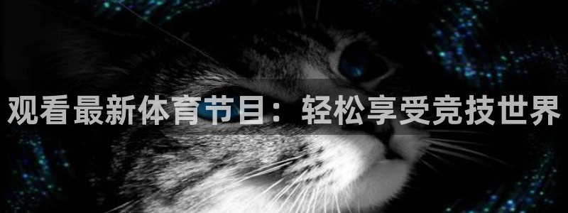 观看最新体育节目：轻松享受竞技世界